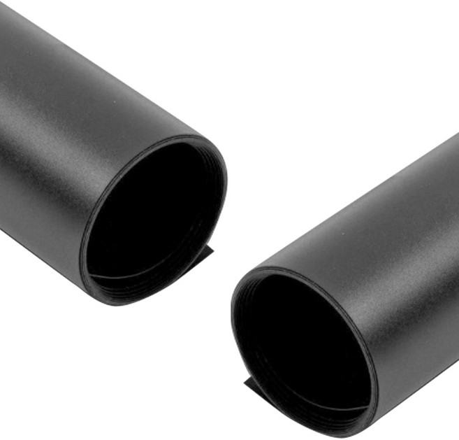 대한 사진 촬영 배경지 80cm x 155cm, 블랙, 2입