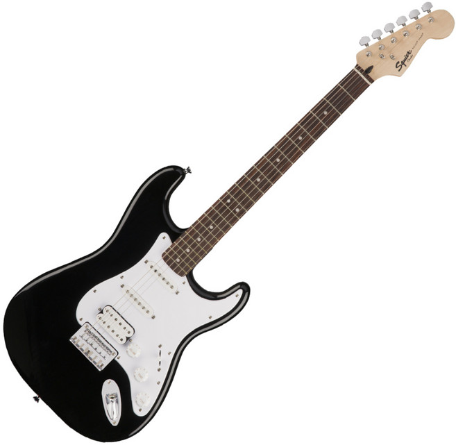 스콰이어 BULLET Stratocaster HSS HT 일렉 기타 + 구성품 11종 세트, BLACK(기타), 랜덤발송(카포, 융), 흰색(픽크), 노란색(피크케이스), 검정(줄감개), 1개