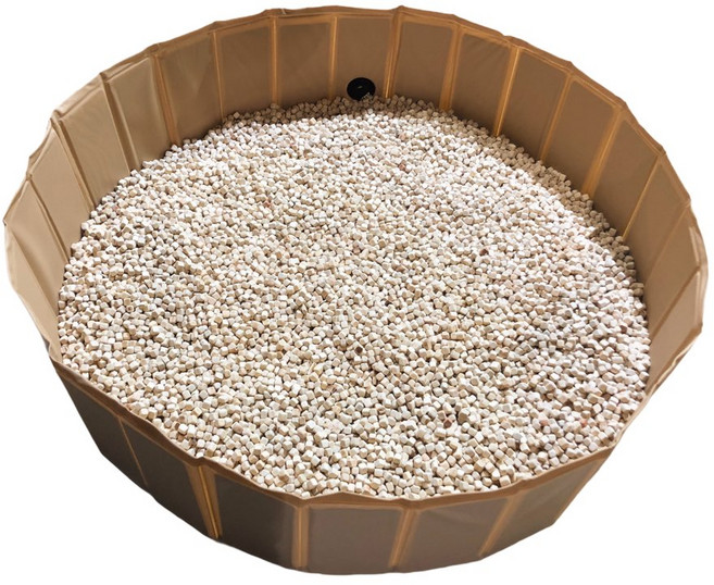 ZIAZIZO market 便攜式防水遊戲墊, 米色 + 棕色