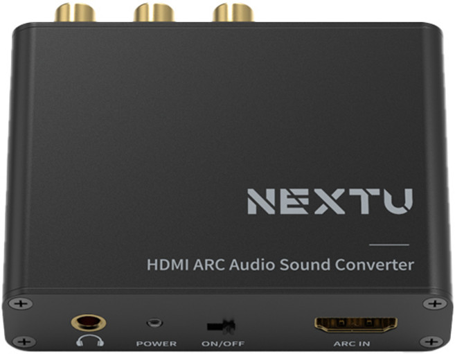 NEXTU HDMI ARC 音訊提取器, NEXT-AV2303, 1套