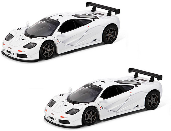 KiNSMART McLaren F1 GTR 1：36 壓鑄車 2入, 隨機出貨, 1個