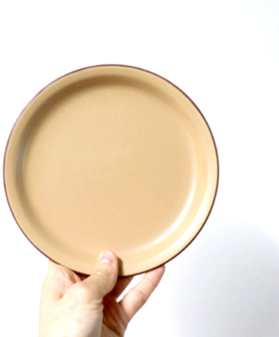 카네수즈 클라리스 디저트 접시, 브라운, 1개