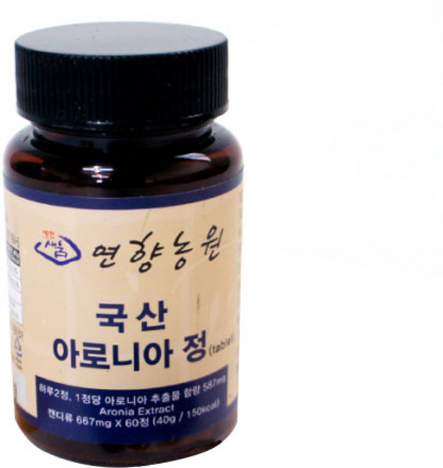 연향농원 아로니아 정, 60정, 1개, 60정
