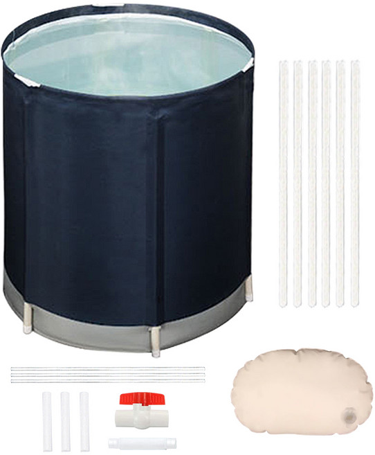 아뜨아뜨 안심 사우나 반신욕 접이식 욕조, 랜덤발송, 1세트