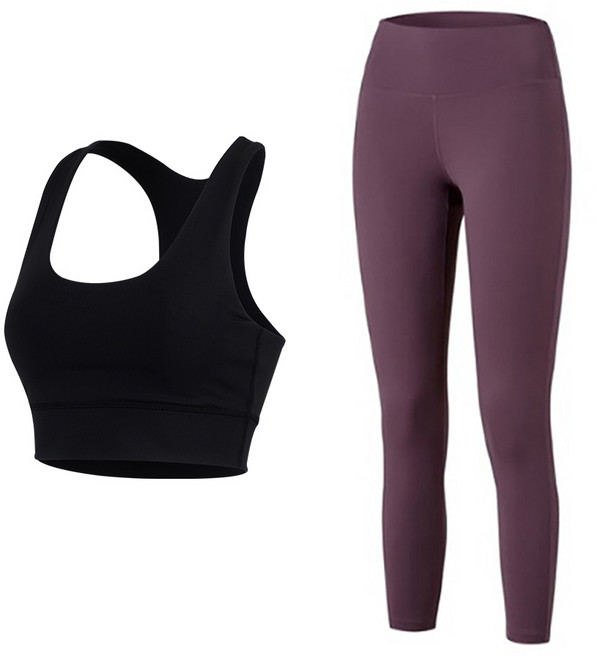 스피카 여성용 베이직 요가탑 상하의 세트 SPA820