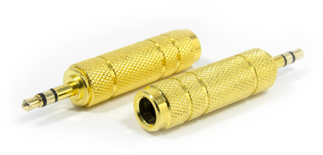 에이치디탑 5.5 스테레오 F to 3.5 스테레오 M 변환젠더, CP-1436, 2개