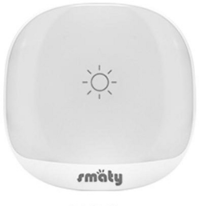 스마티 프리미엄 충전식 터치라이트 무드조명등, 오렌지 + 백색