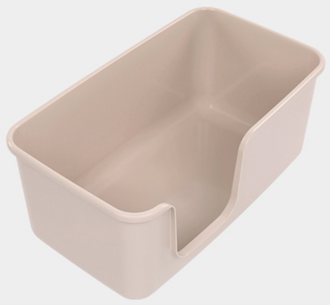 캣츠태그 롱 묘래 박스 고양이 평판형 화장실, 베이지, 1개