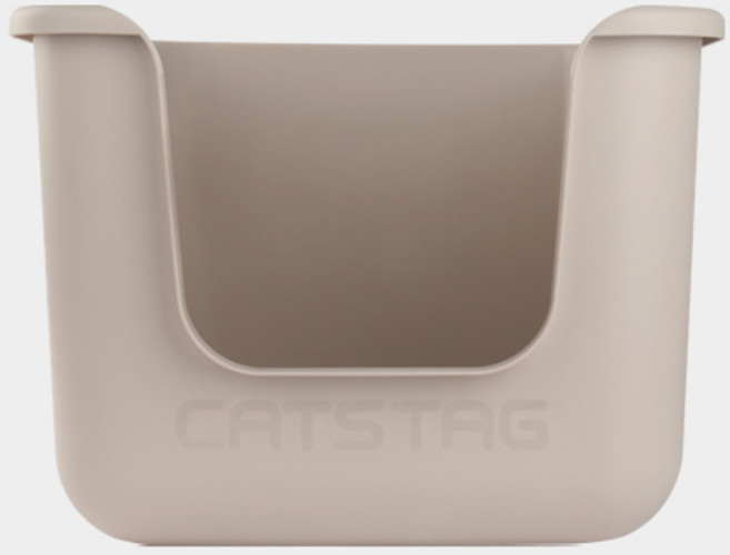 캣츠태그 베이비 묘래 박스 고양이 화장실, 베이지, 1개