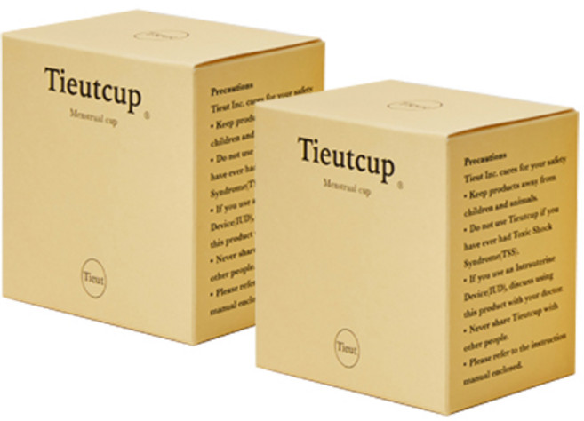 티읕 생리컵, 대형, 1개입, 2개