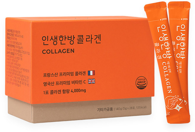 인생한방 콜라겐, 5g, 1개