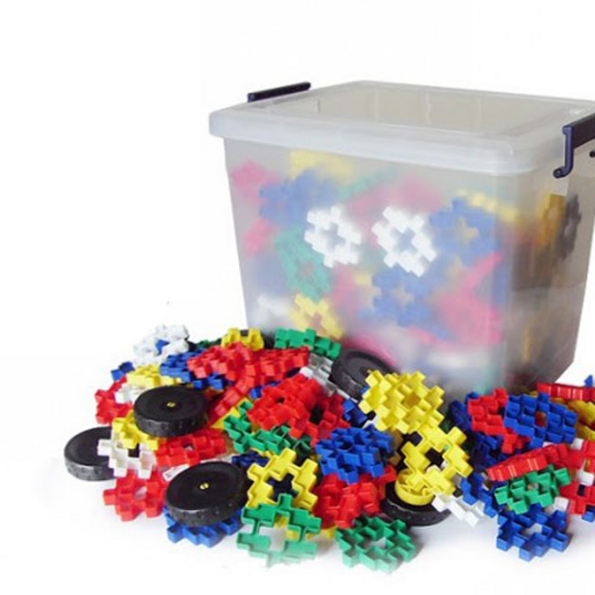 천재 플러스 사각 블록 312p + 보관함 세트, 혼합색상, 1개