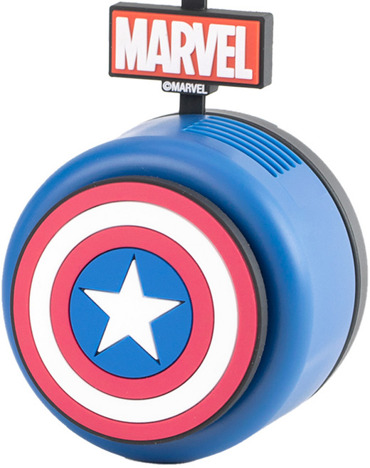 ROYCHE 攜帶式無翼項鍊型電風扇, MRVL-RNF-A-CP, 美國隊長