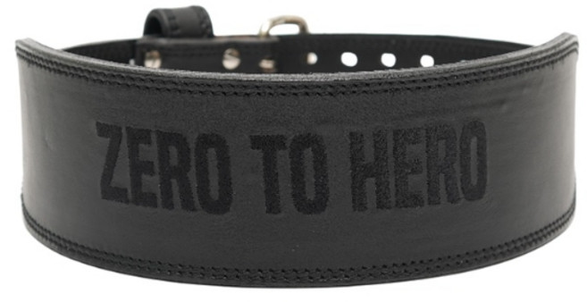 제로투히어로 리프팅 프리미엄 레더 벨트, 1개, BLACK