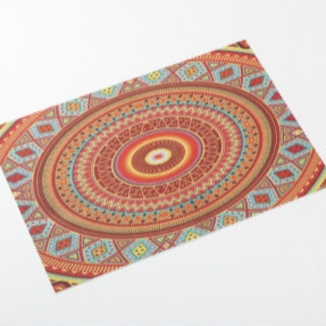 노르딕 판타지 식탁매트 2p 세트, 타입2, 45 x 30 cm, 1개