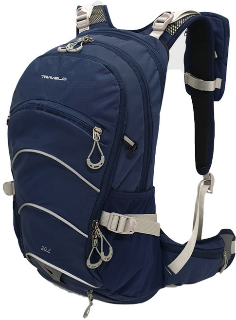 트레벨로 3D 에어사이클 자전거 배낭, 네이비, 1개