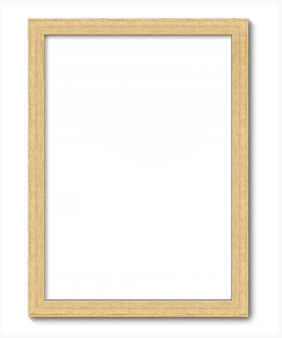 우드 인테리어 액자, 골드, 1개