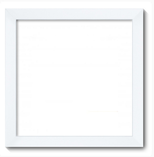 우드 액자, 화이트, 1개