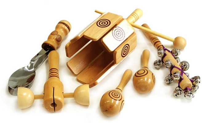 뉴리듬 악기 5종 세트, 혼합색상, 1개