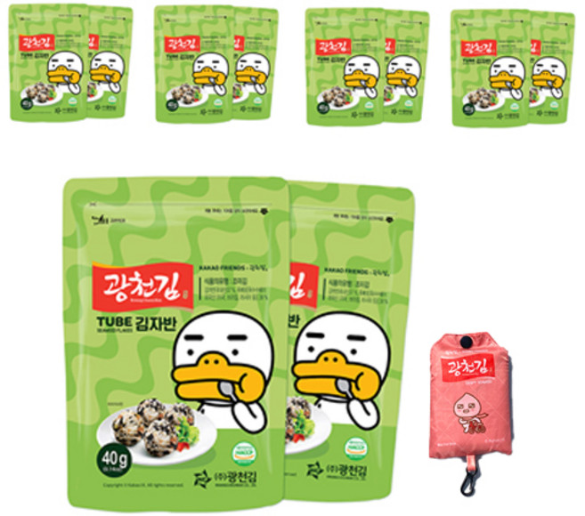 광천김 김자반 + 장바구니, 400g, 1세트