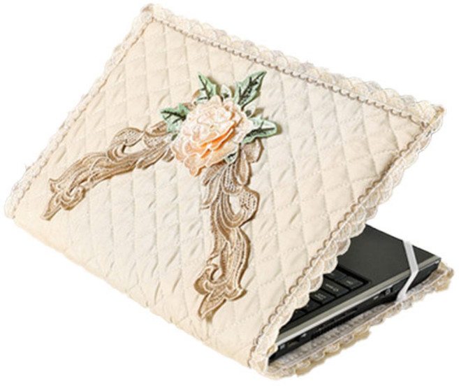 페어링 노트북 누빔 커버, 베이지로즈2, 1개