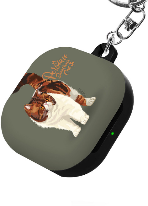 VVUPic Galaxy Buds Pro Buds Live / Buds2 貓咪保護殼, 波斯短毛貓, 單一商品