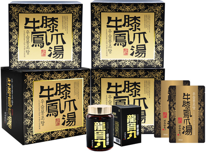 우슬봉조탕 80mlx120포 + 용골환 120g, 1세트