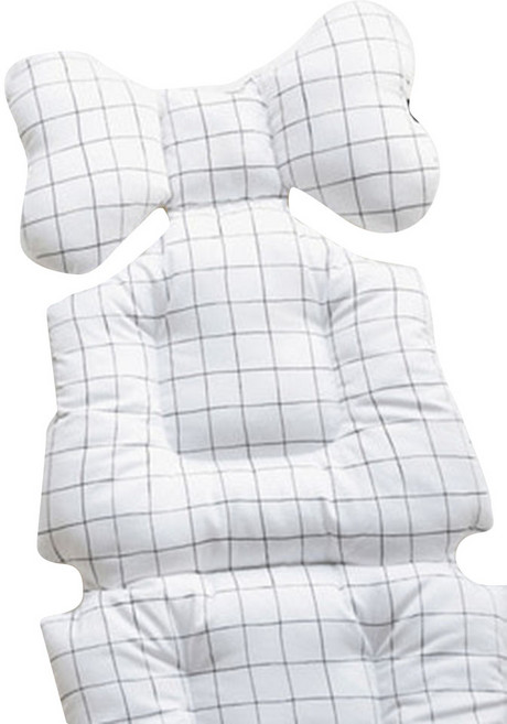 보니 사계절 유모차 라이너, 모던그리드 화이트, 1개