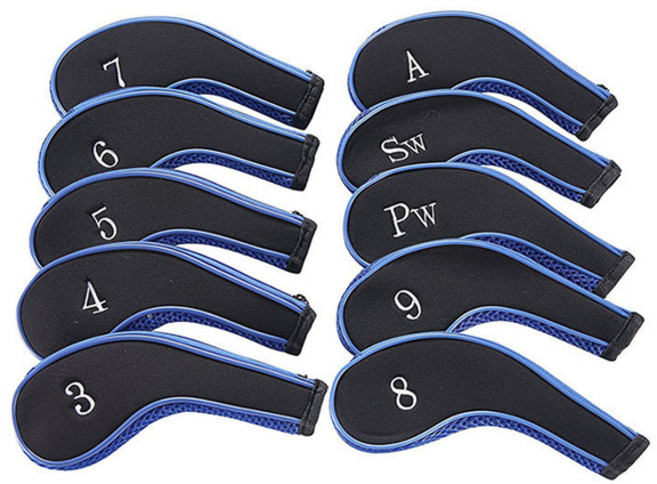 에코벨 아이언 커버 세트, 블루