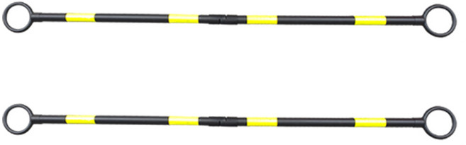 동광세이프티 접이식 콘걸이대, 혼합색상, 2개