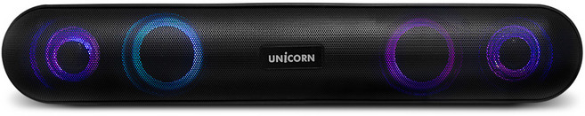 유니콘 FM 라디오 MP3기능 블루투스 LED 듀얼 유닛 사운드바, SB-700BT