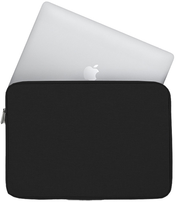 맥북 에어 / 프로 파우치, 블랙, 1개