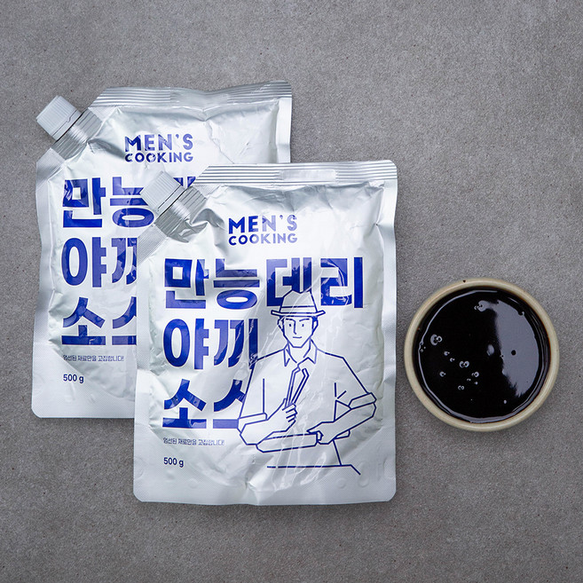 맨즈쿠킹 만능 데리야끼소스, 500g, 2개