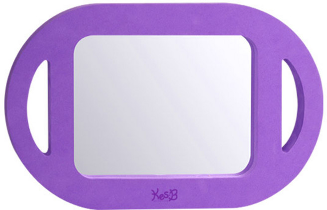 캐스비 플레이 샤이니 안전 거울, 보라, 1개