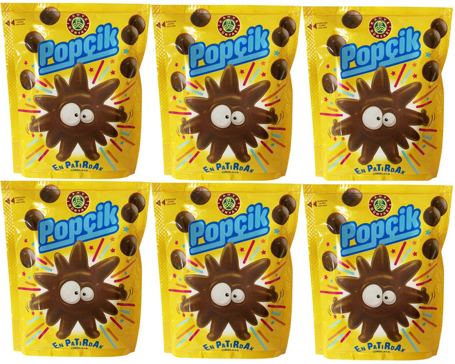 디테이 팝시크 팝핑 초콜릿, 40g, 6개