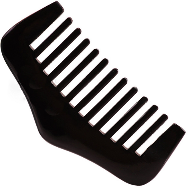 MEO 물소뿔 두피 마시지 빗 두피용 5호, 1개