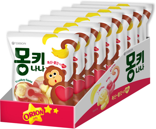 오리온 몽키나나 8p, 520g, 1개