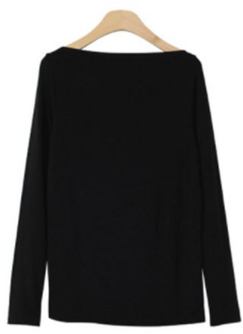 린다샵 여성용 호우터 오프숄더입술넥 티셔츠 T6206K11