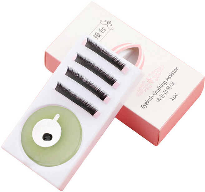 속눈썹 멀티 팔레트 + 옥돌 세트, 화이트, 1세트