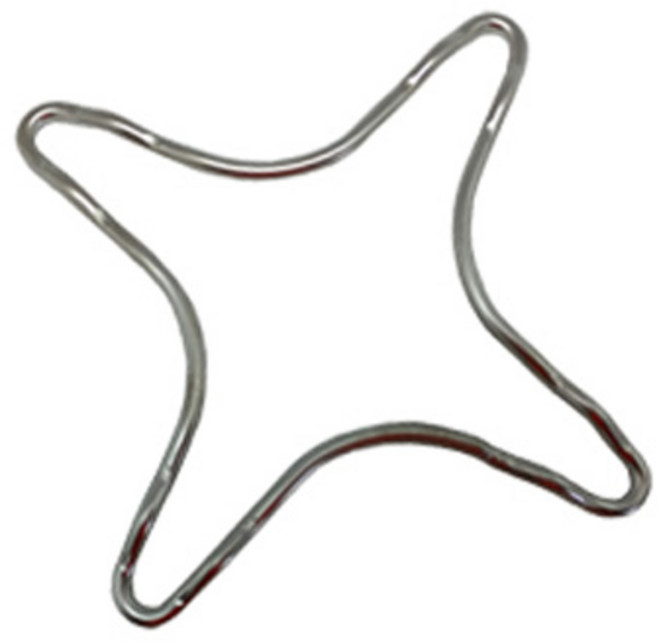 프랜드커피 모카포트 전용 사각 사발이, 1개, 실버