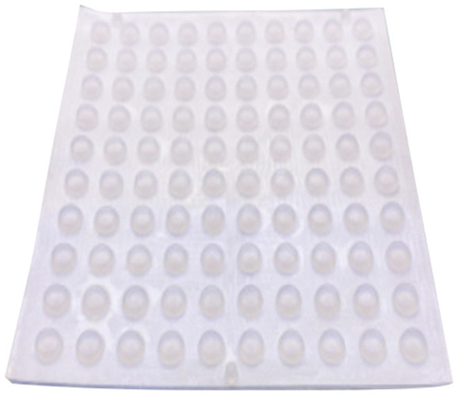 3M 범폰 미끄럼방지 스티커 A0019 100p, 1개, 반투명