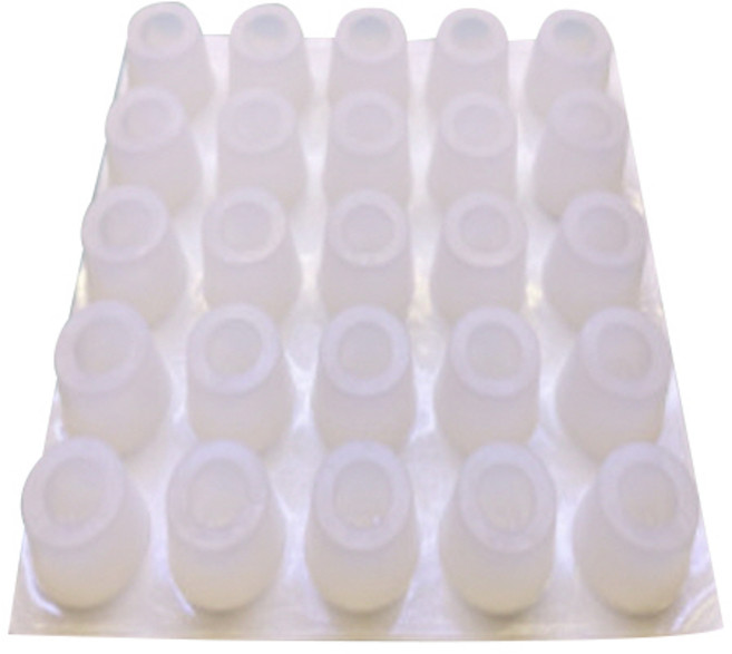 3M 범폰 미끄럼방지 스티커 A0020 25p, 1개, 반투명