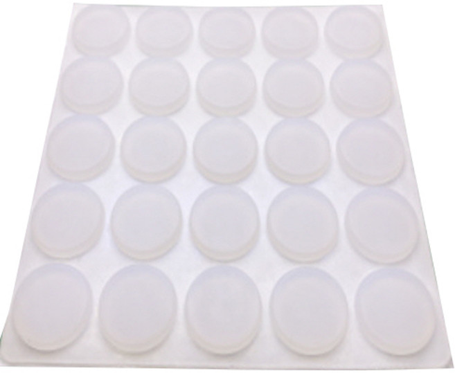 3M 범폰 미끄럼방지 스티커 반투명 A0029 25p, 1개, 투명