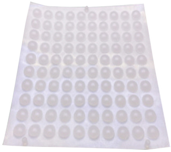 3M 범폰 미끄럼방지 스티커 A0025 100p, 1개, 반투명