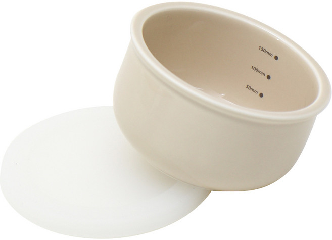 DOHO 디토리 이유식볼, 베이지 + 클리어, 1개, 180ml