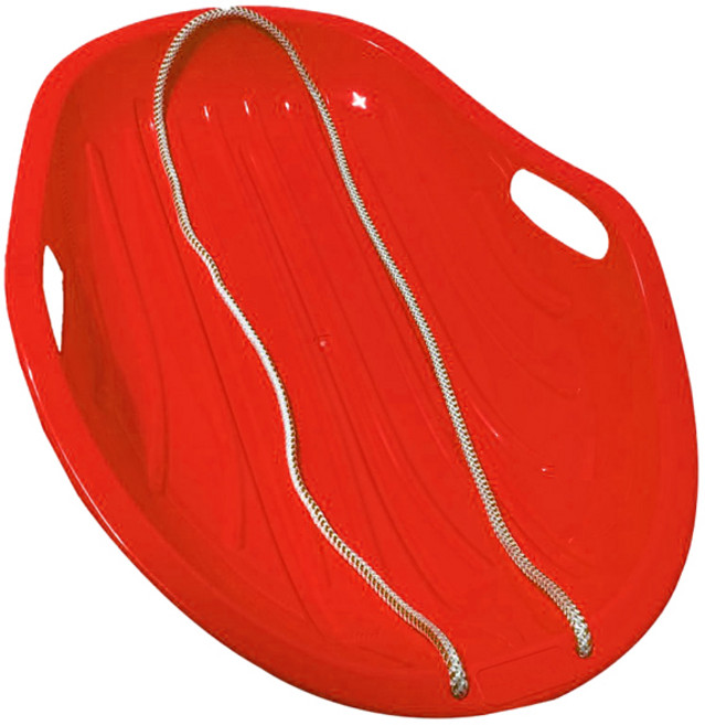 알라딘 1인용 눈썰매 레드, 1개