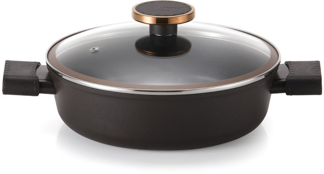 네오플램 노블레스 프라임 인덕션 전골냄비, 24cm, 혼합색상