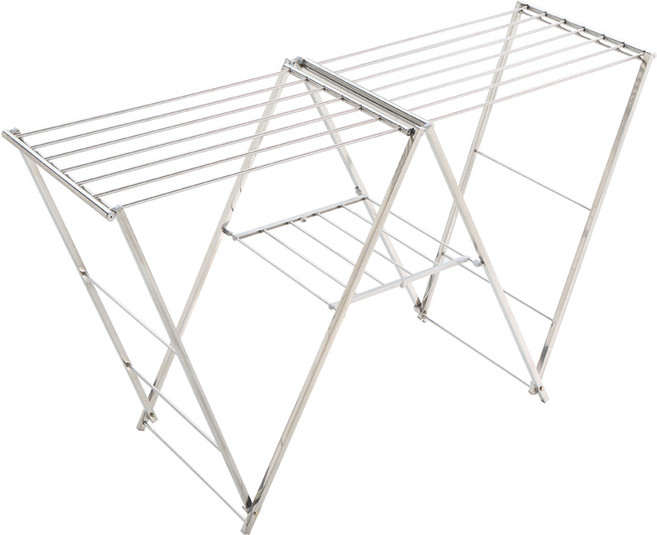 스틸아트 퍼펙트 빨래 건조대, 1개, 실버