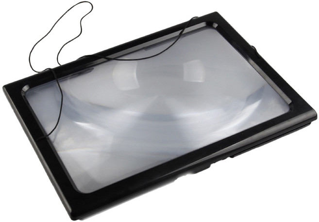 MEO 초대형 LED돋보기 목걸이, 혼합색상, 1개