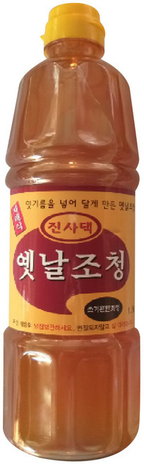 한강 진사댁 재래식 옛날 조청, 1.2kg, 1개